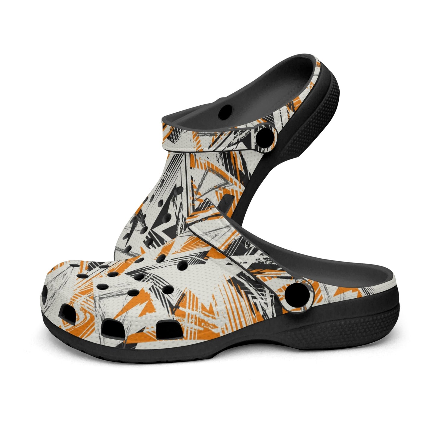 Orange & Black Retro