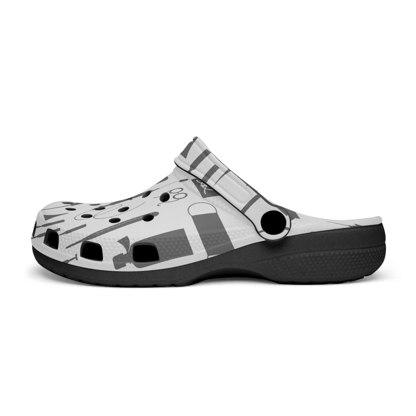 Gray & White Medical Theme