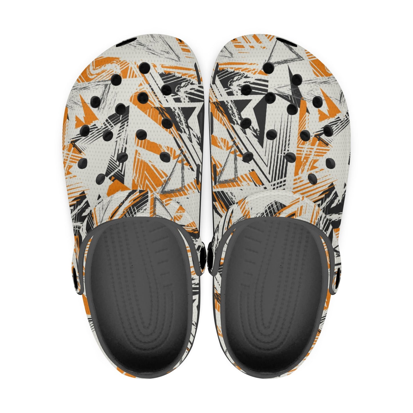 Orange & Black Retro